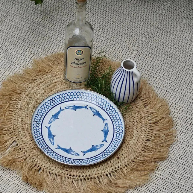 Seagrass Place Mat L - IrregularLines