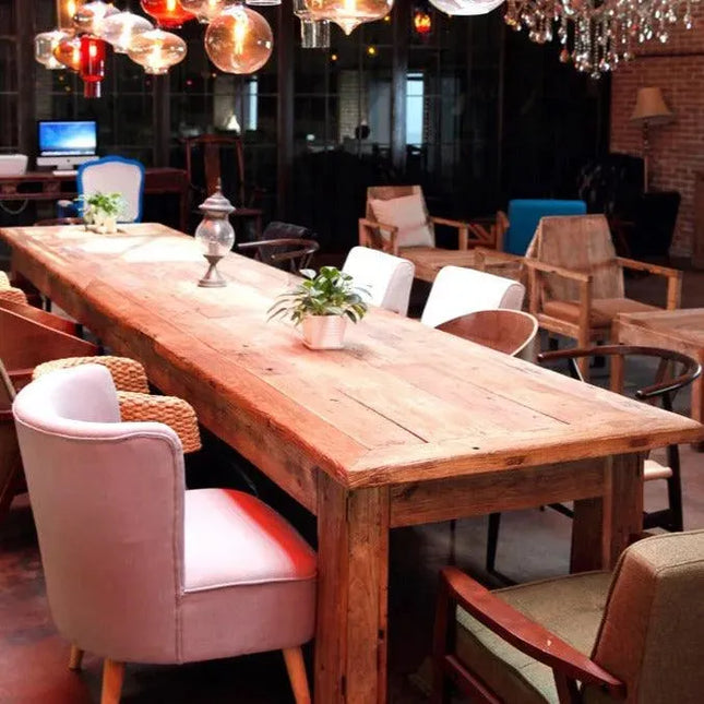 Rustic Conference/Dining Table Mare - IrregularLines