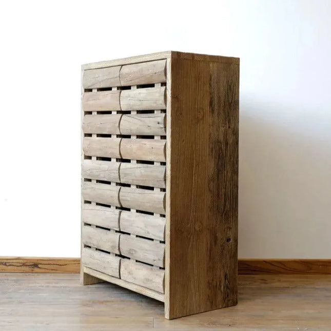 Rustic Shoe Cabinet Walker - IrregularLines