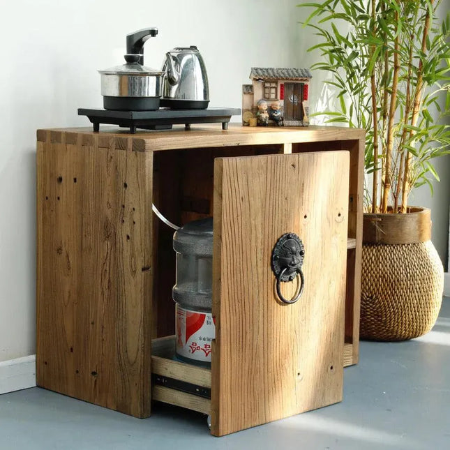 Rustic Tea Cabinet Thias - IrregularLines