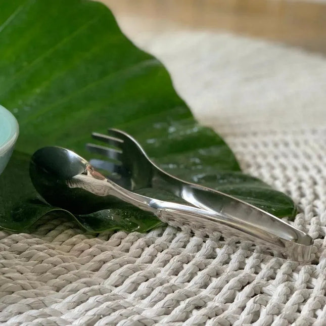 Serving Tongs Rounded - IrregularLines