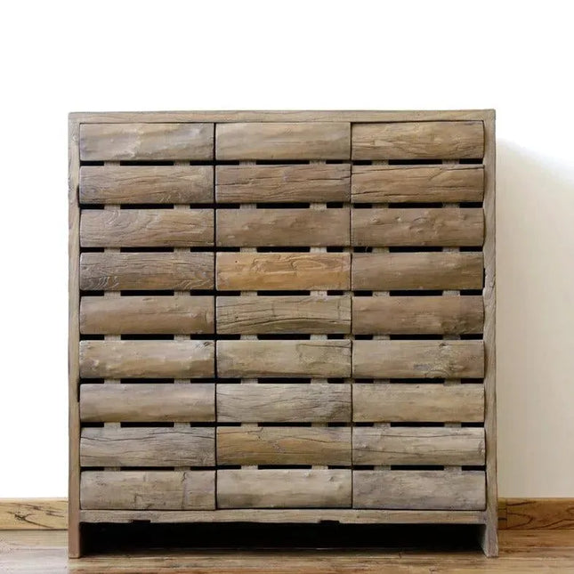 Rustic Shoe Cabinet Walker - IrregularLines