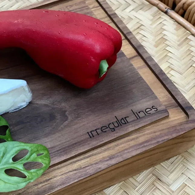 Rectangle steak board - IrregularLines
