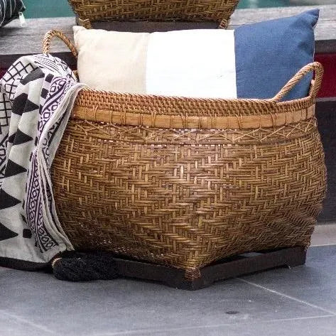Tanngo Basket Brown - IrregularLines