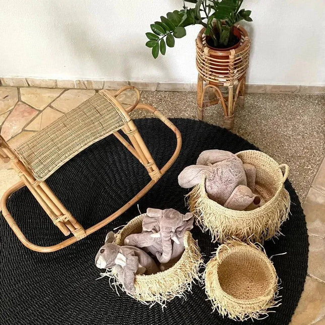 Fringy Bath Basket - IrregularLines
