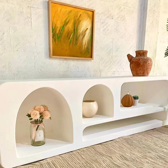 Myconos TV console long sideboard - IrregularLines