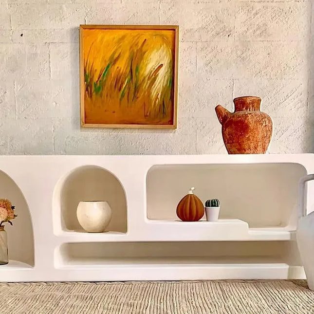Myconos TV console long sideboard - IrregularLines