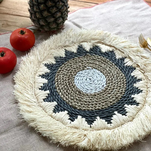 Starfish Placemat Grey - IrregularLines