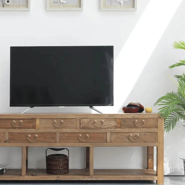 Rustic TV console sideboard Jem - IrregularLines