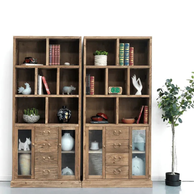 Rustic Bookshelf Knos - IrregularLines