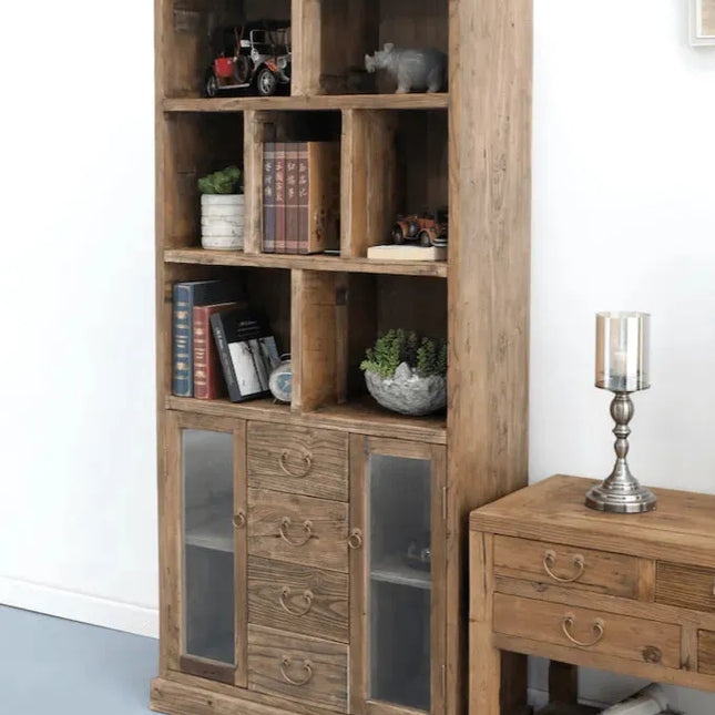 Rustic Bookshelf Knos - IrregularLines