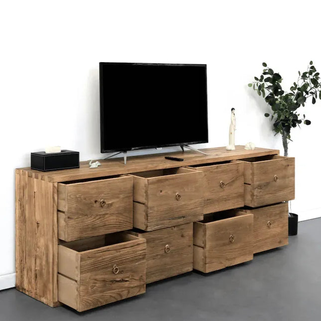 Rustic Chest With Drawers Wanda - IrregularLines