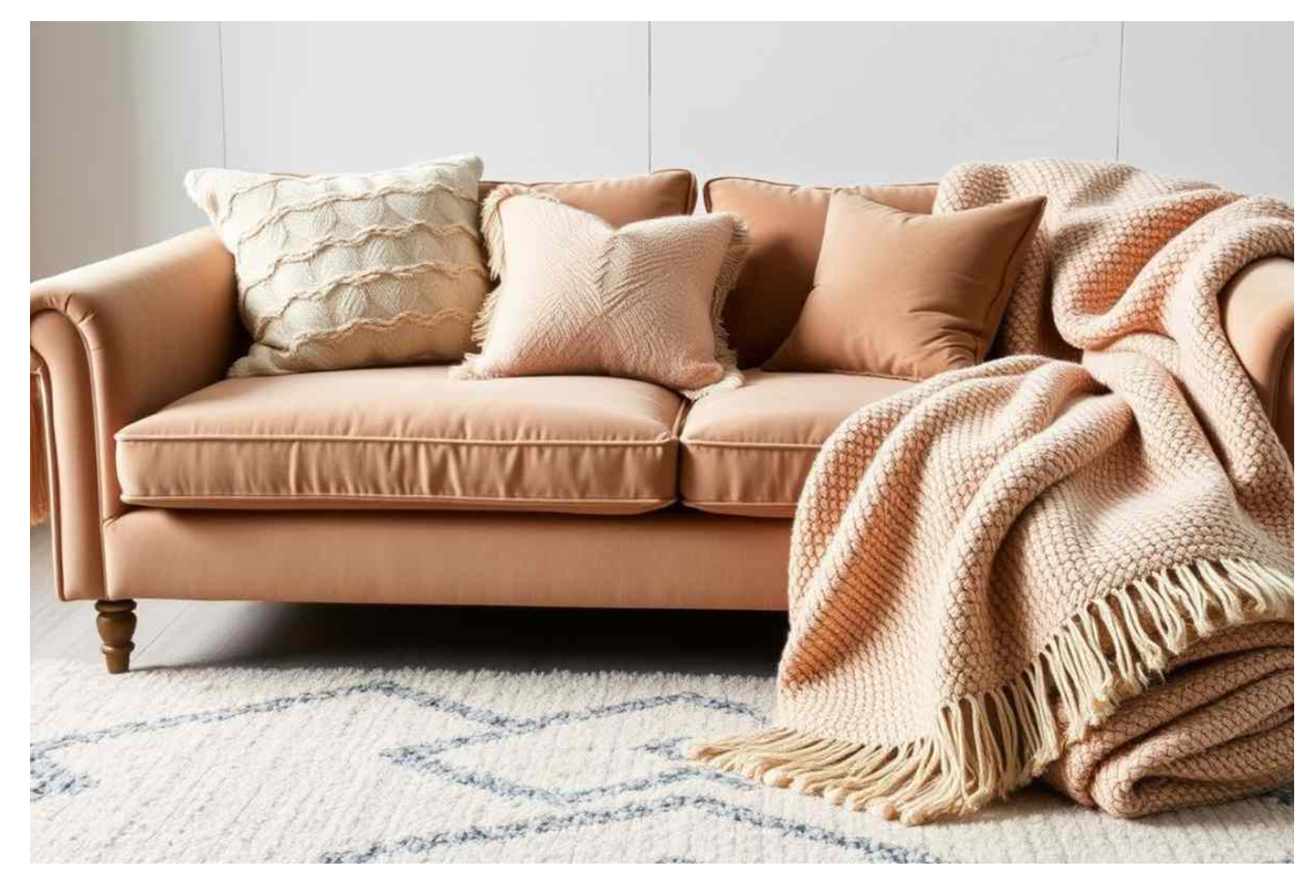 Soft furnishings bring comfort, texture and individuality to everyday spaces