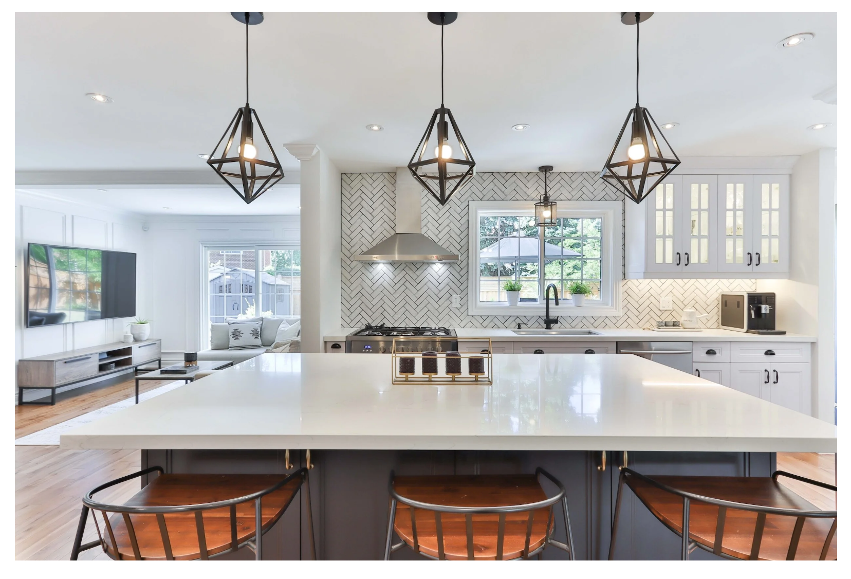 A successful lighting scheme combines practical illumination with decorative details