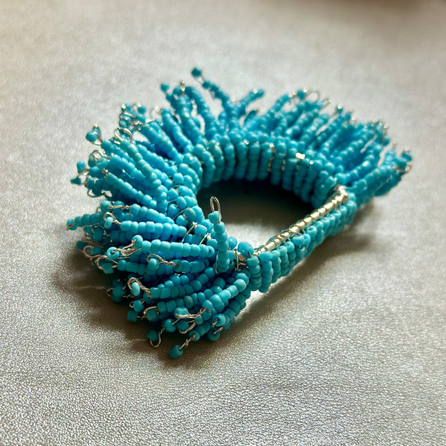 Napkin Ring Turquoise Urchin