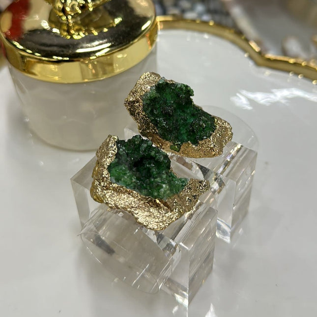 Napkin Ring Agate Green