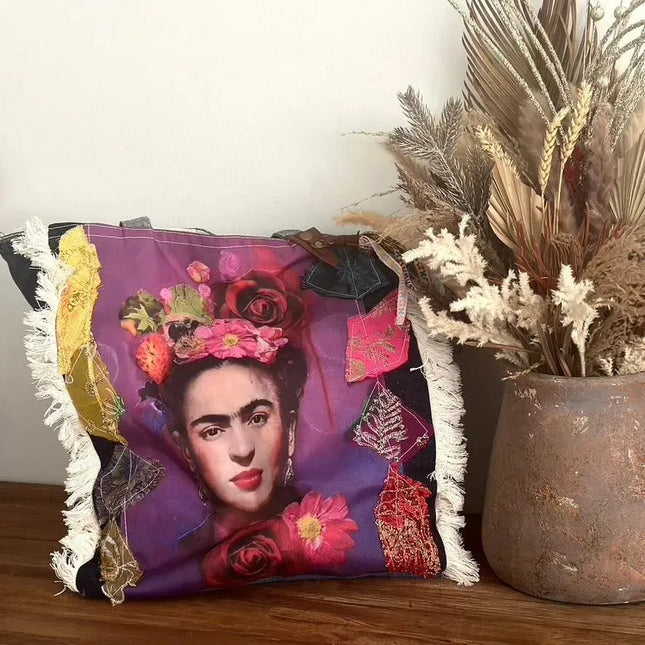 frida kahlo canvas bag
