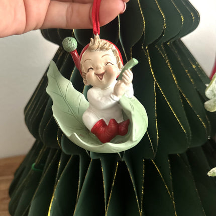 Resing Elfs Christmas Tree Decor