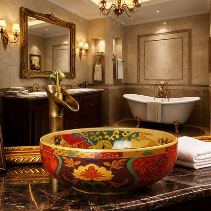 peranakan vanity sink
vintage bathroom vanity
asian style bathroom sink
decorative vanity basin
unique bathroom furniture
heritage style sink design
bathroom decor singapore
traditional vanity cabinet
stylish wash basin unit
bathroom sink singapore