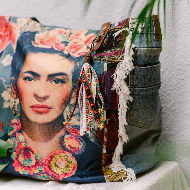 Frida Kahlo Tote Bag FK10 - IrregularLines