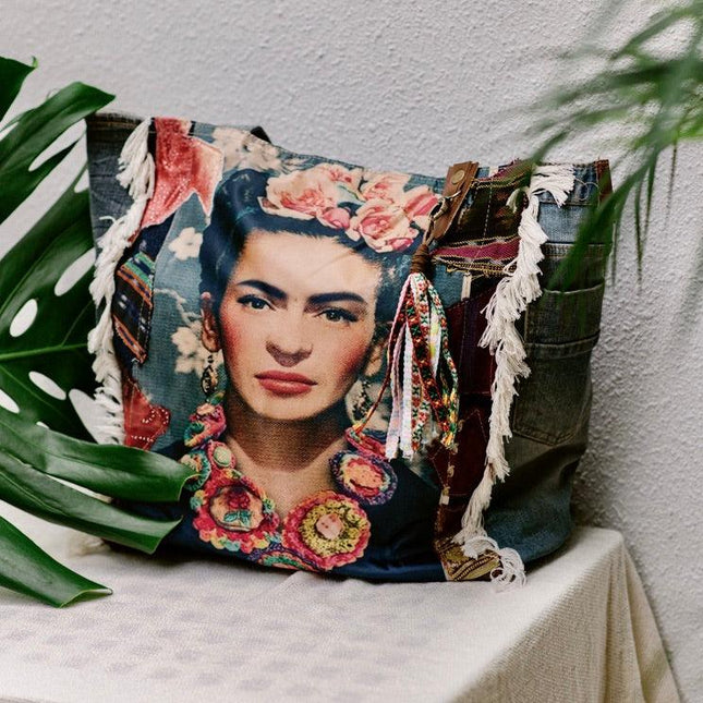 Frida Kahlo Tote Bag FK10 - IrregularLines
