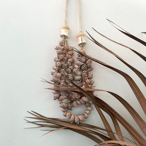 Natural African Decorative Necklace - IrregularLines
