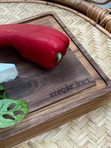 Rectangle steak board - IrregularLines