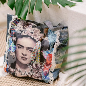 Frida Kahlo Tote Bag FK25 - IrregularLines