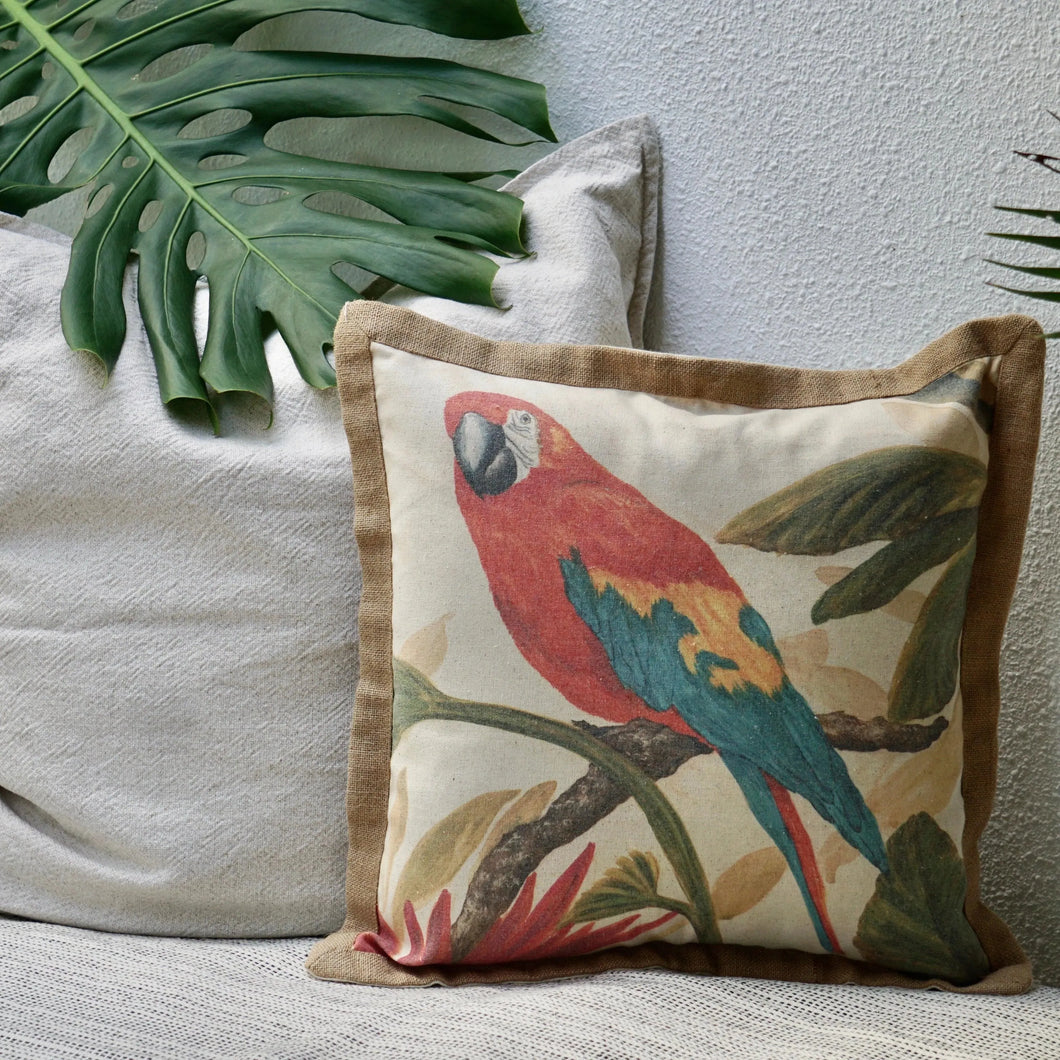 Parrot Cushion Cover - IrregularLines