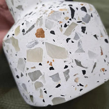 Load image into Gallery viewer, Terrazzo Cement And Metal Pendant Lamp Grey - IrregularLines
