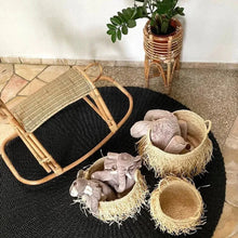 Load image into Gallery viewer, Fringy Bath Basket - IrregularLines
