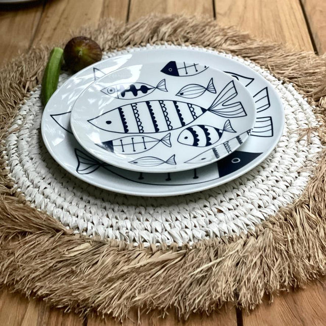 Greek Odyssey Dinner Plate - IrregularLines