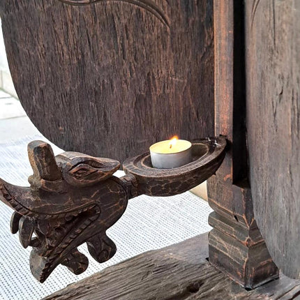 Antique Dragon Candle Holder - IrregularLines