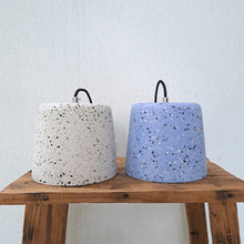 Load image into Gallery viewer, Cement Pendant Lamp Blue - IrregularLines
