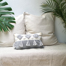 Load image into Gallery viewer, Boho Santorini Tassel Cushion Cover - IrregularLines
