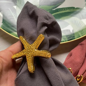 Starfish Napkin Ring - IrregularLines