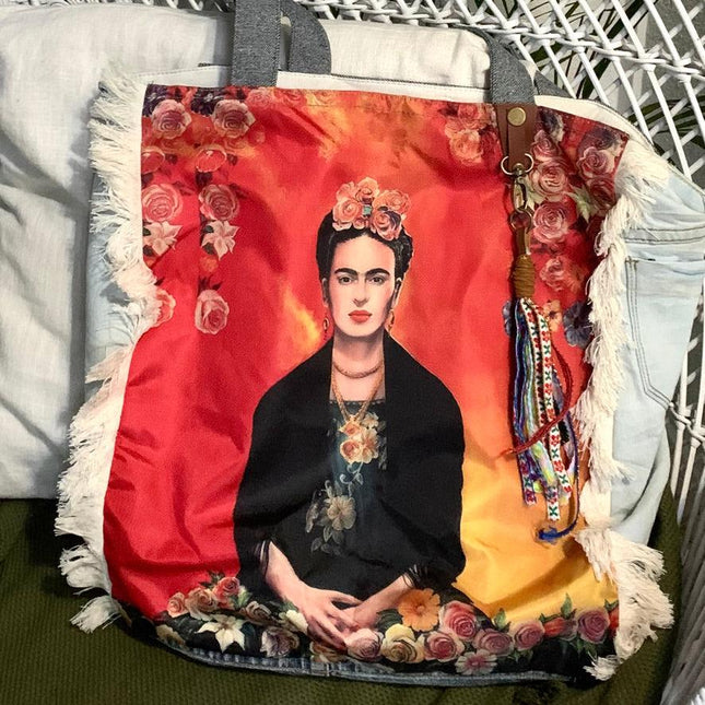 Frida Kahlo Tote Bag FK32 - IrregularLines