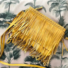 Load image into Gallery viewer, Mustard Cross Purse / Clutch - IrregularLines
