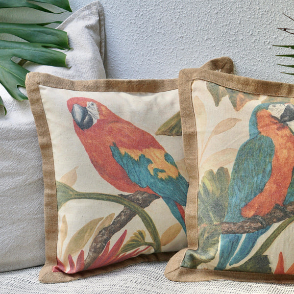 Parrot Cushion Cover - IrregularLines