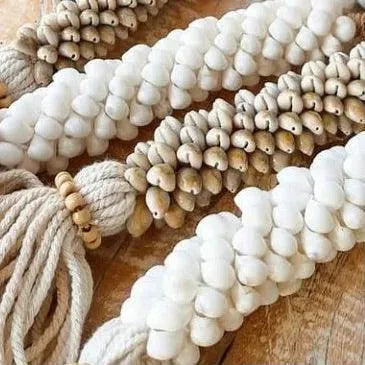 seashell curtain tie back
beige curtain tie holder
coastal curtain accessories
boho curtain tie backs
decorative curtain holdback
seashell home decor
curtain accessories singapore
natural style curtain tie
beach theme curtain decor
curtain tie singapore