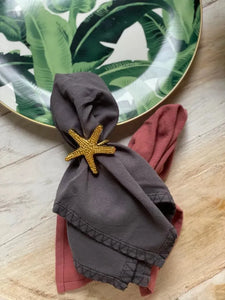 Starfish Napkin Ring - IrregularLines