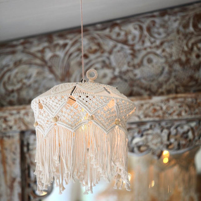 Macrame Hanging Light - IrregularLines