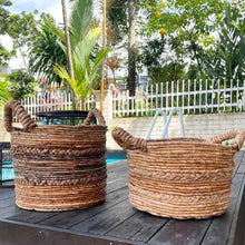 Load image into Gallery viewer, Enceng Rattan Basket With Handles
