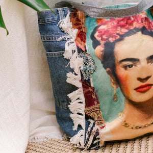 Frida Kahlo Tote Bag FK12 - IrregularLines