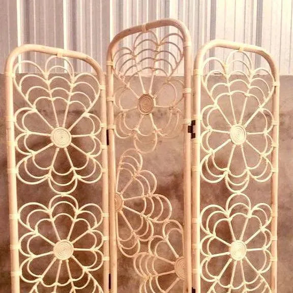 Loulou Rattan Paravan, Divider - IrregularLines