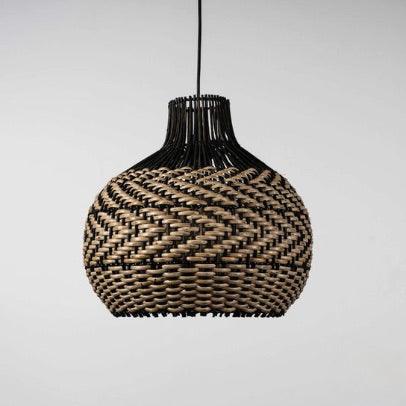 Noire Rattan Pendant Light - IrregularLines