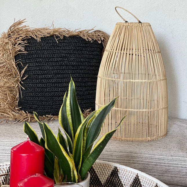 Egg Rattan Pendant Lamp - IrregularLines