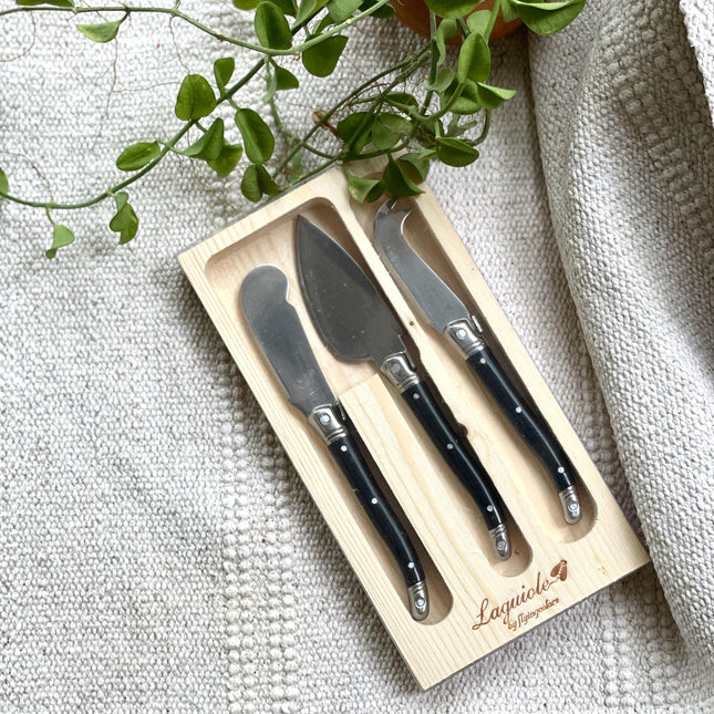 Laguiole Cheese knives set - IrregularLines
