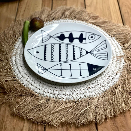 Greek Odyssey Dinner Plate - IrregularLines