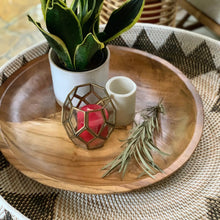Load image into Gallery viewer, Round Display Wood Bowl - IrregularLines
